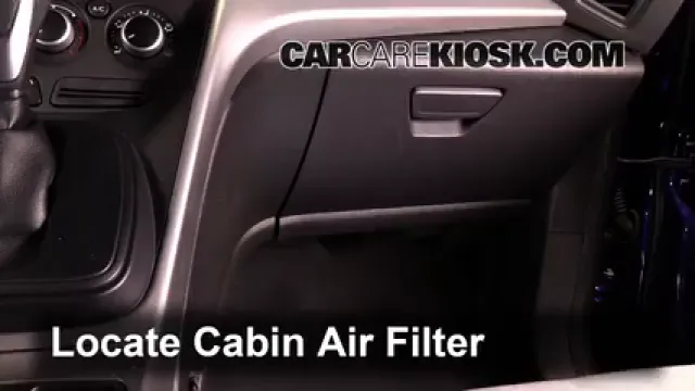 2015 Ford Escape SE 1.6L 4 Cyl. Turbo Filtro de aire (interior) Cambio